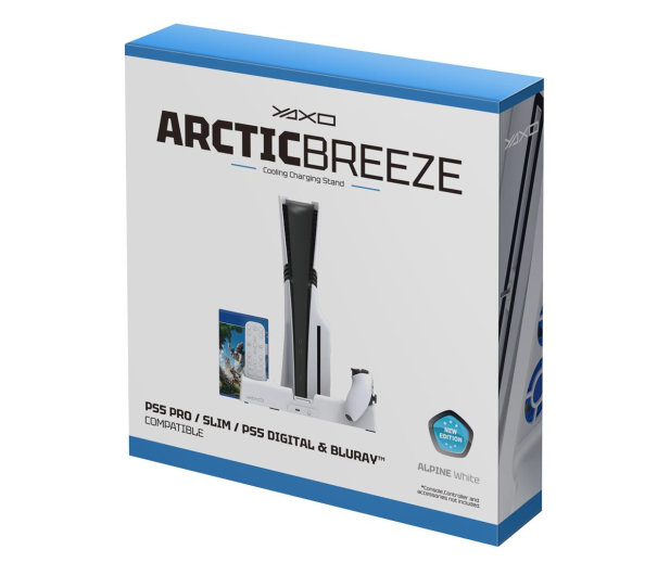 YAXO Podstawka chłodząca ARCTIC BREEZE NE do PS5/PS5 Slim/PS5 Pro - 1354243 - zdjęcie 3